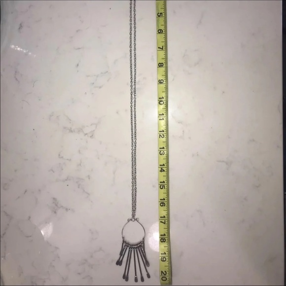 Long Dangle Necklace - Picture 2 of 2